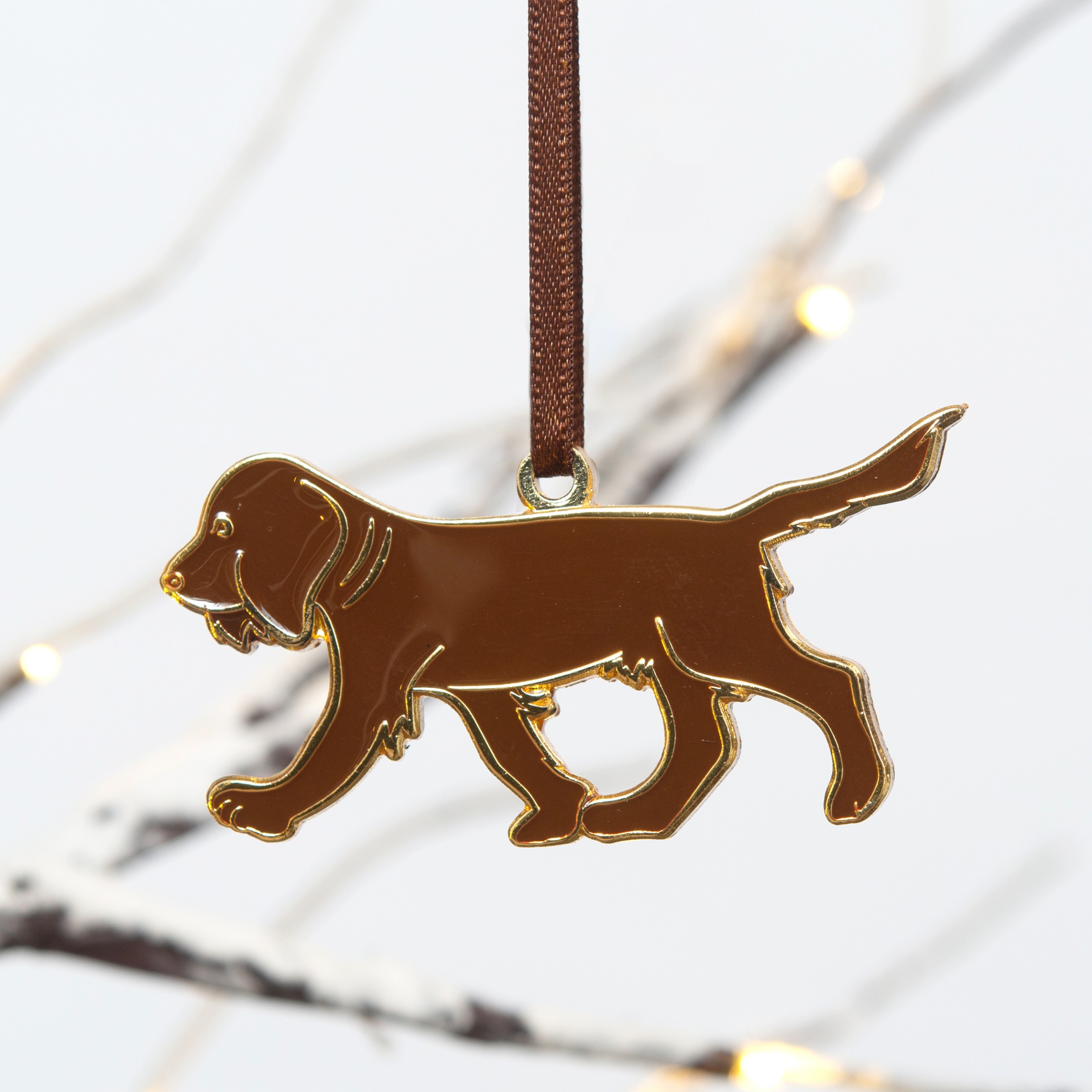 Chocolateion Spaniel Decoration 2