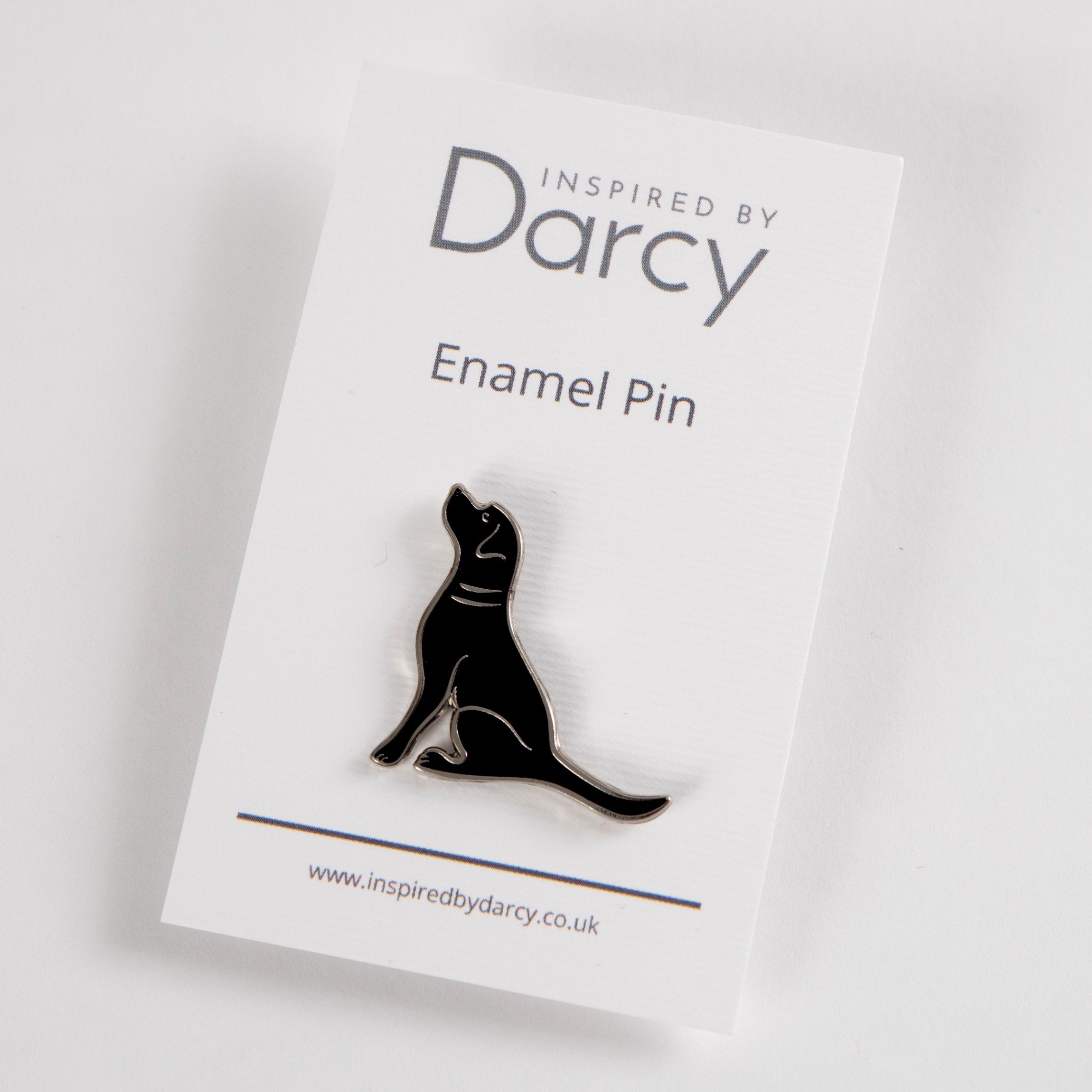 Black Labrador Pin