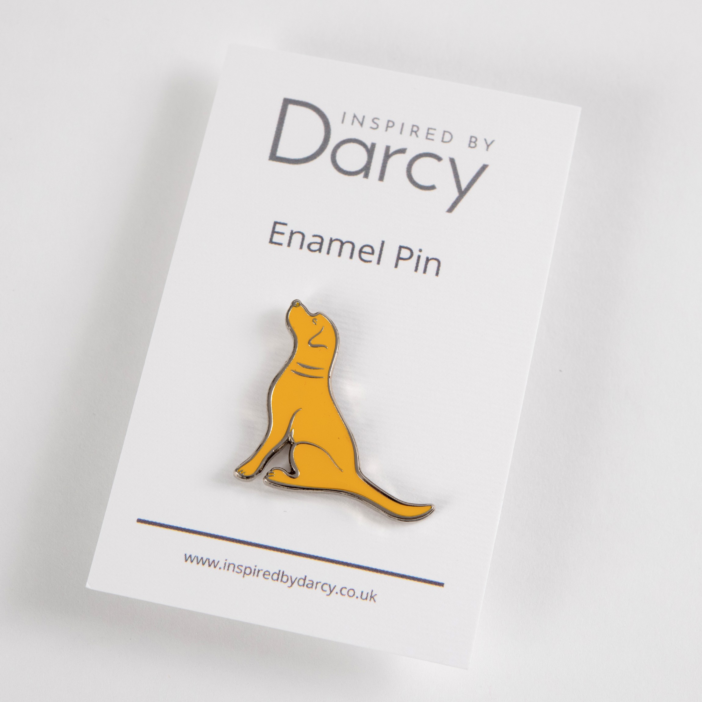 Yellow Labrador Pin