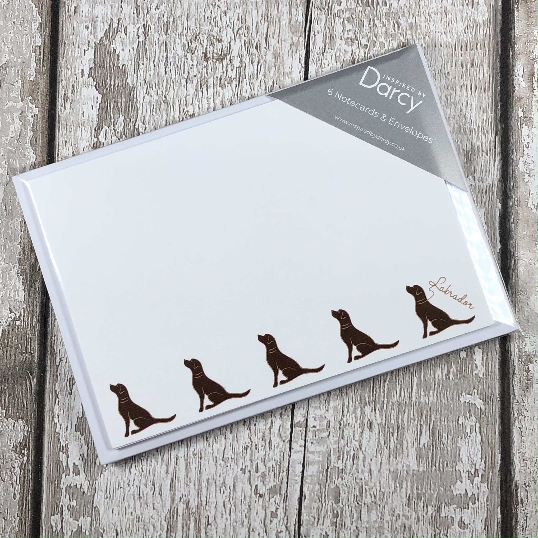 Chocolate Labrador Notecards Set