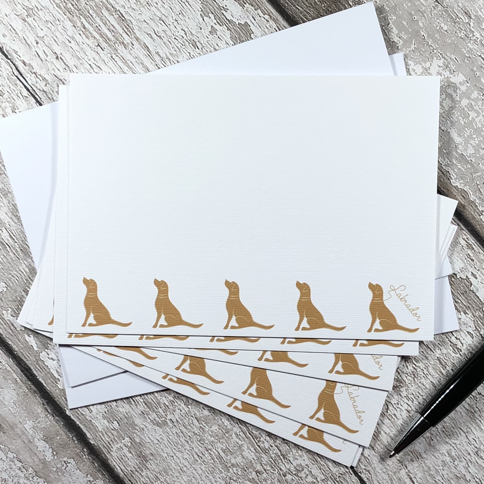 Fox Red Labrador Notecards