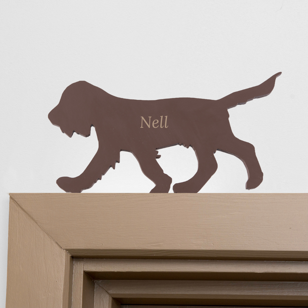 Personalised Chocolate Spaniel
