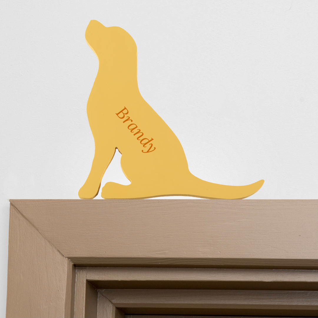 Personalised Yellow Labrador