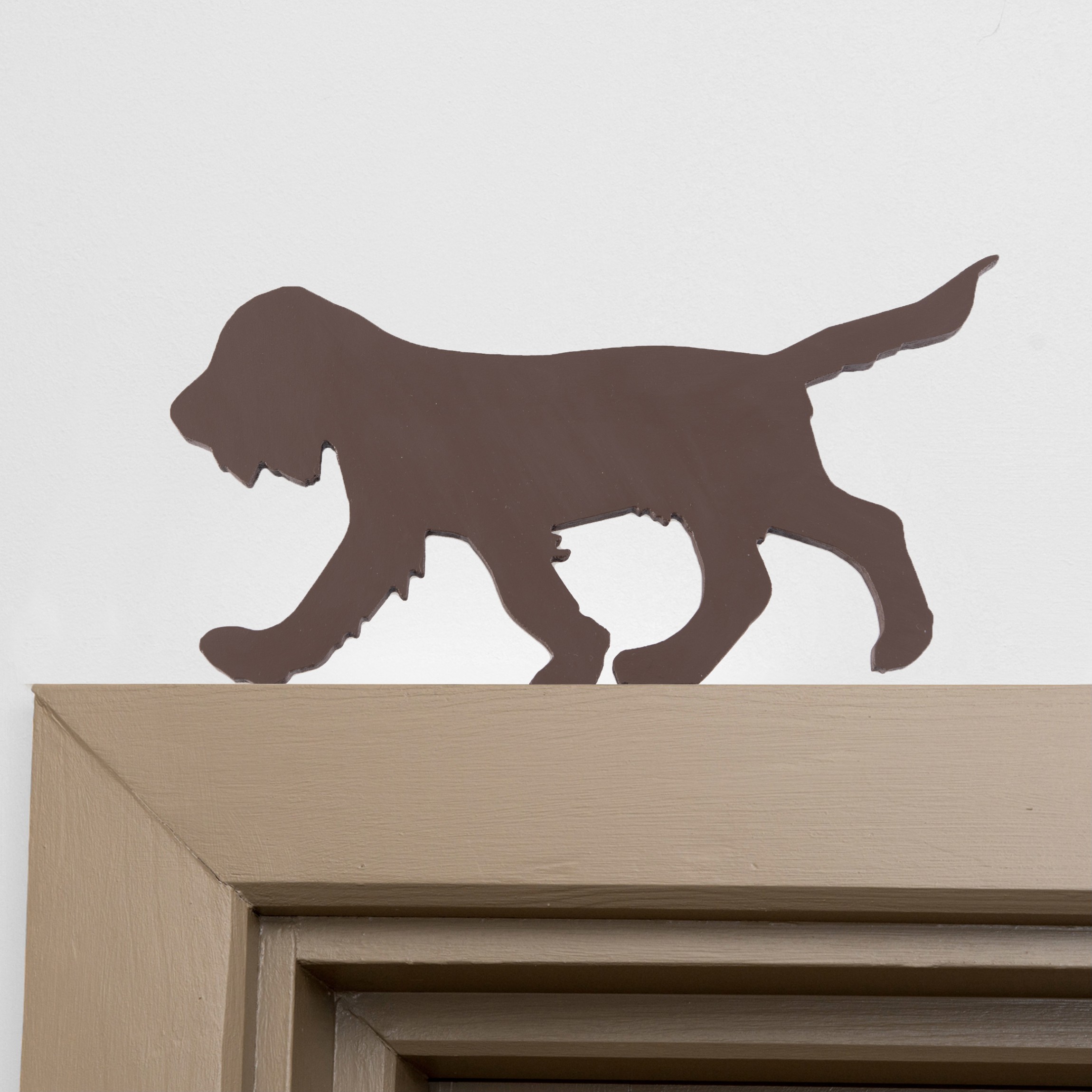 Wooden Chocolate Spaniel