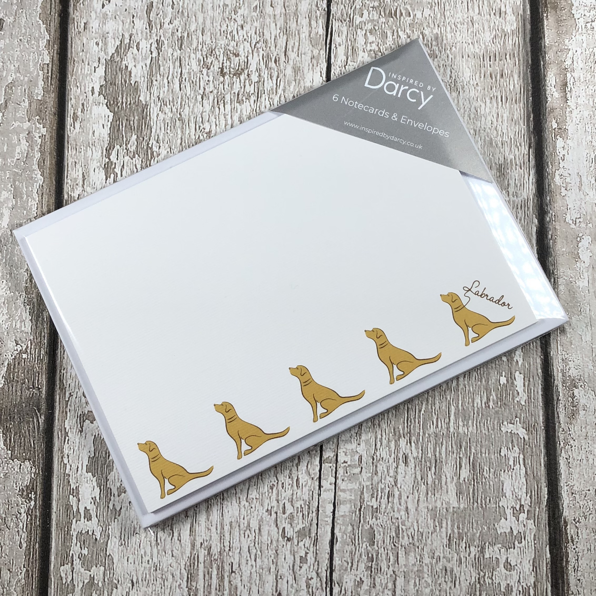 Yellow Labrador Notecards Set