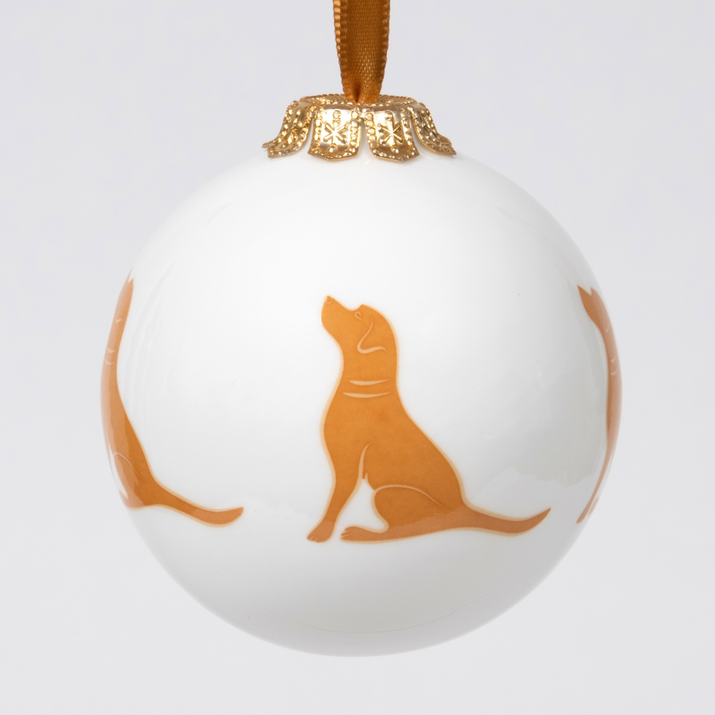 Fox Red Labrador Bauble