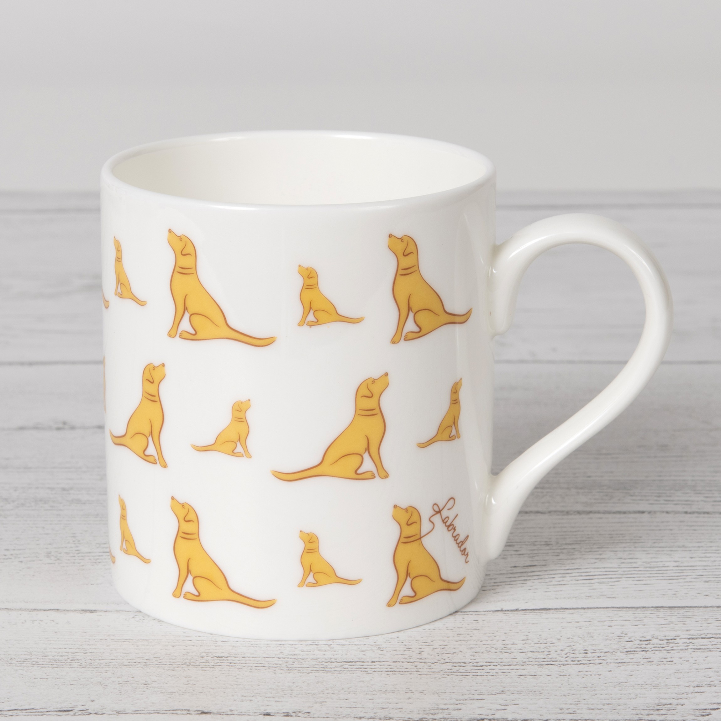 Yellow Labrador Mug 4