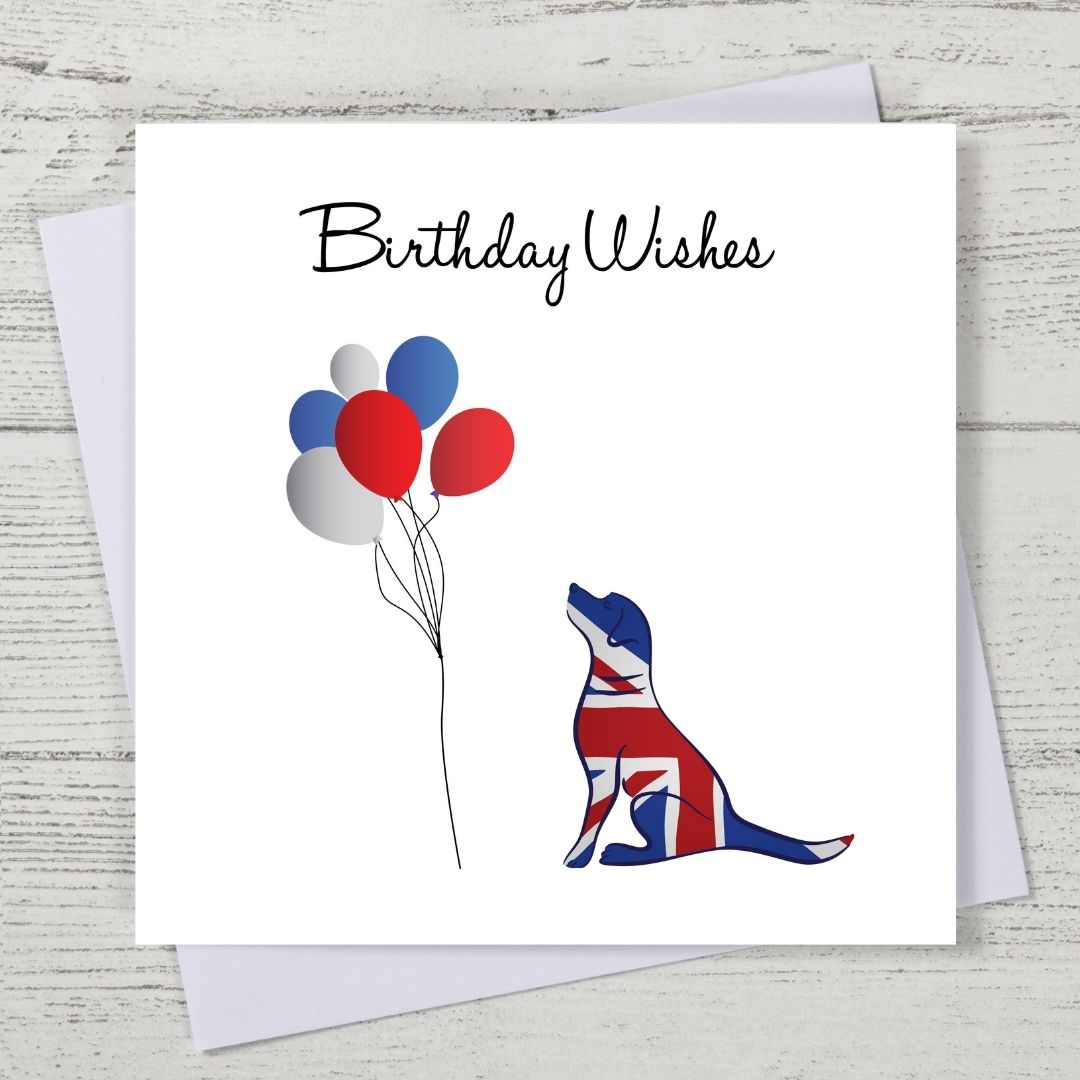 Union Jack Birthday Card