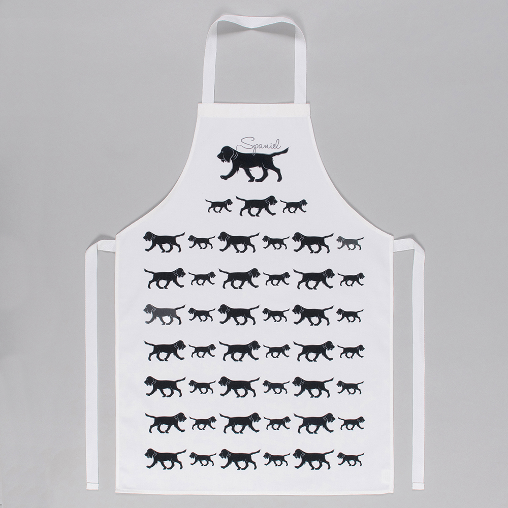 Black Spaniel Apron